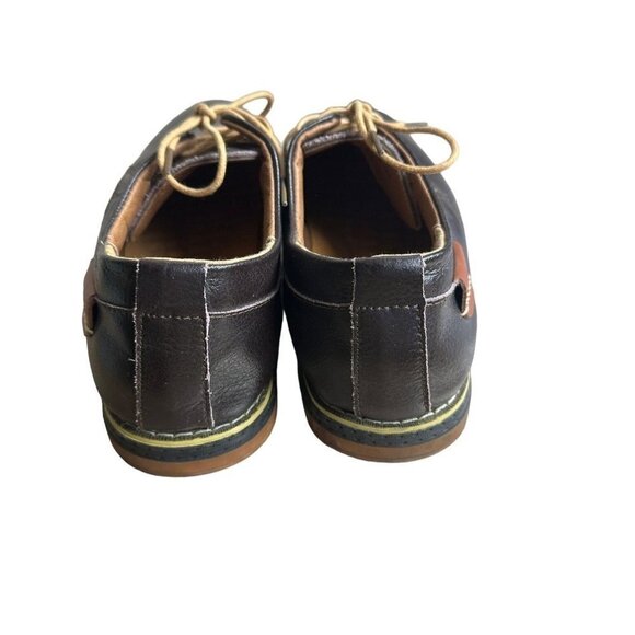 Fashion Mens Dress Oxford Shoes Color Brown Sz 10 1/2 Eur 45 Uk 11 Sku 2277 - Picture 13 of 14